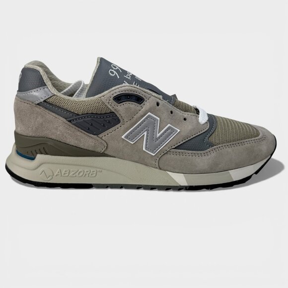 New Balance 998 Core Made in USA Grey Silver U998GR Men\'s  Brand New main image 12